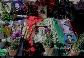 گلستان شهدا، میعادگاه عاشقان وطن در اولین لحظه سال نو