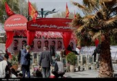 گلستان شهدا، میعادگاه عاشقان وطن در اولین لحظه سال نو