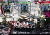 گلستان شهدا، میعادگاه عاشقان وطن در اولین لحظه سال نو