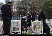 گلستان شهدا، میعادگاه عاشقان وطن در اولین لحظه سال نو