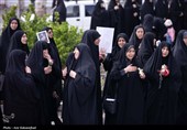 تشییع پیکر شهدای ناو دنا در خرم آباد