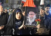 حال و هوای مردم گرگان در لحظه تحویل سال به یاد امام شهید امت