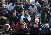 صفوف بهم فشرده نمازگزاران عید سعید فطر در مصلای بزرگ امام علی(ع) کرمان 1