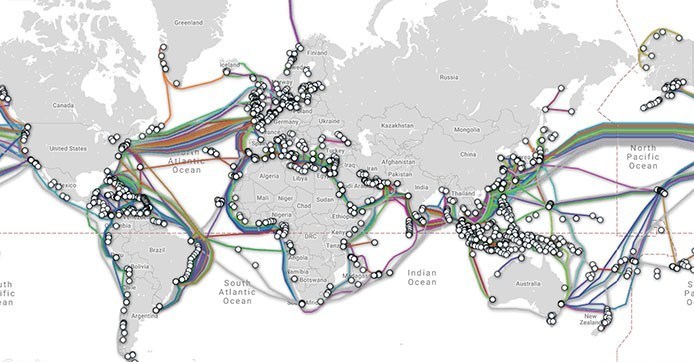 تهدید یک‌سوم ترافیک اینترنت جهان در پی تنش‌های خاورمیانه