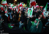 اجتماع تهرانی ها در حمایت از نیروهای مسلح