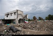 آثار حمله جنایتکارانه آمریکا و رژیم منحوس صهیونیستی به مدرسه شجره طیبه میناب