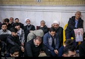 مراسم وداع با پیکر 8 شهید جنگ رمضان در قزوین
