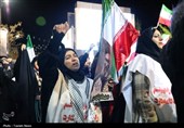 وداع با پیکر پاک 5 شهید تجاوز رژیم صهیونیستی و آمریکای جنایتکار به سمنان