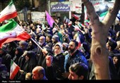 وداع با پیکر پاک 5 شهید تجاوز رژیم صهیونیستی و آمریکای جنایتکار به سمنان