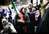 وداع با پیکر پاک 5 شهید تجاوز رژیم صهیونیستی و آمریکای جنایتکار به سمنان