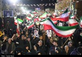 وداع با پیکر پاک 5 شهید تجاوز رژیم صهیونیستی و آمریکای جنایتکار به سمنان