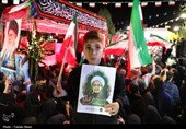وداع با پیکر پاک 5 شهید تجاوز رژیم صهیونیستی و آمریکای جنایتکار به سمنان