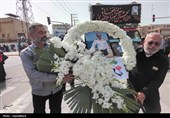 تشییع پیکر شهید مدافع وطن «محمدعلی گیوی» در گناوه