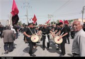 تشییع پیکر شهید مدافع وطن «محمدعلی گیوی» در گناوه