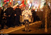 دهه نودی‌ها در تجمع شبانه کرمانشاه