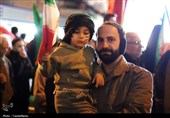 دهه نودی‌ها در تجمع شبانه کرمانشاه
