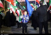 دهه نودی‌ها در تجمع شبانه کرمانشاه