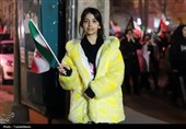 دهه نودی‌ها در تجمع شبانه کرمانشاه