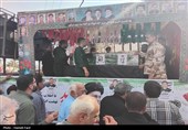 تشییع پیکر شهید رمضان محمدرضا باصولی در روستای دهقاید دشتستان