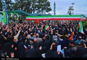 تشییع پیکر مطهر شهید نائینی در کاشان