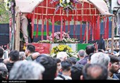 تشییع پیکر مطهر شهید نائینی در کاشان