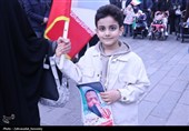کودکان قزوینی به خونخواهی علی اصغر ایران به میدان آمدند