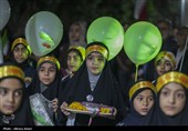 استقبال از سیده زهرا احمدی زاده بازیکن ملی فوتبال بانوان-لامرد