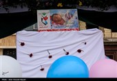 تشییع پیکر مطهر هشت شهید نبرد رمضان در قزوین