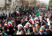 تشییع پیکر مطهر هشت شهید نبرد رمضان در قزوین