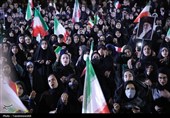 حماسه‌پردازی پولادین مردم کهگیلویه در میدان دهدشت در شب بیست و دوم