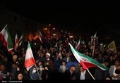 حماسه‌پردازی پولادین مردم کهگیلویه در میدان دهدشت در شب بیست و دوم