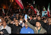 حماسه‌پردازی پولادین مردم کهگیلویه در میدان دهدشت در شب بیست و دوم