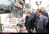 گزارش تصویری سفر استاندار اردبیل به شهر توریستی سرعین