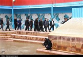 گزارش تصویری سفر استاندار اردبیل به شهر توریستی سرعین
