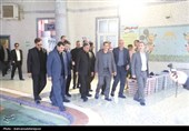 گزارش تصویری سفر استاندار اردبیل به شهر توریستی سرعین