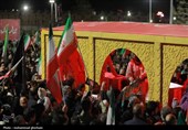 مراسم وداع  با شهدای غیور خراسان جنوبی