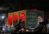 مراسم وداع  با شهدای غیور خراسان جنوبی