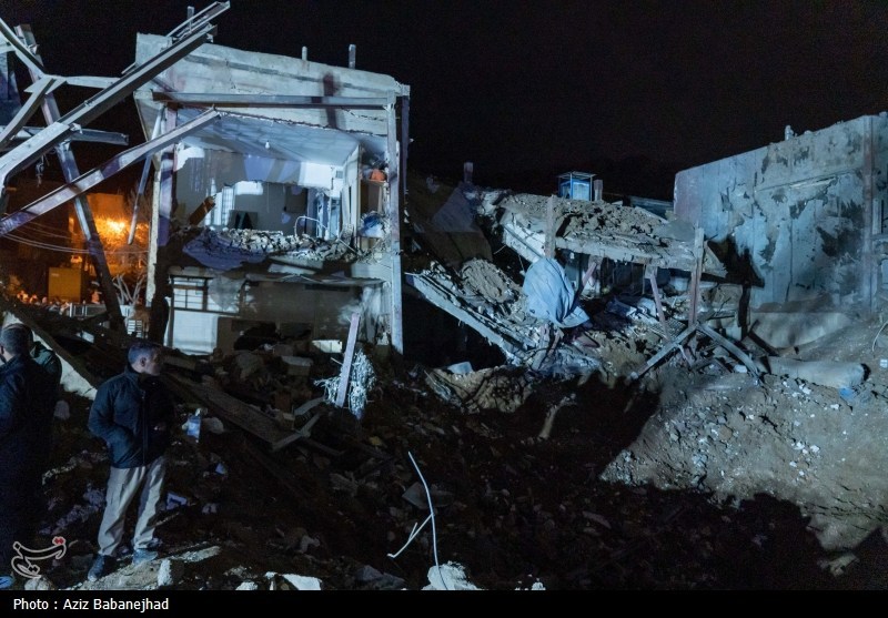 نغمه امید، پس از انفجار با زمزمه «ای ایران» بانوی لرستانی