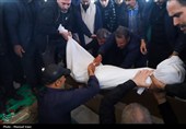 تشییع پیکر شهدای حملات آمریکایی صهیونی در اسکو