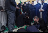 تشییع پیکر شهدای حملات آمریکایی صهیونی در اسکو