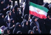 تشییع پیکر شهدای حملات آمریکایی صهیونی در اسکو