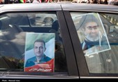 تشییع پیکر شهدای حملات آمریکایی صهیونی در اسکو