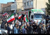 تشییع پیکر شهدای حملات آمریکایی صهیونی در اسکو