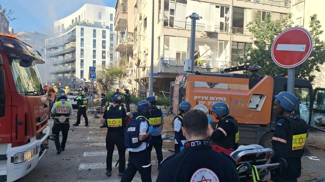 تل آویو , رژیم صهیونیستی (اسرائیل) , جنگ آمریکا و رژیم صهیونیستی علیه ایران , عملیات وعده صادق 4 , 