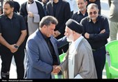 تشییع شهید مجید بحرانی معاون اجرایی سازمان منطقه ویژه پارس در بندر دیر