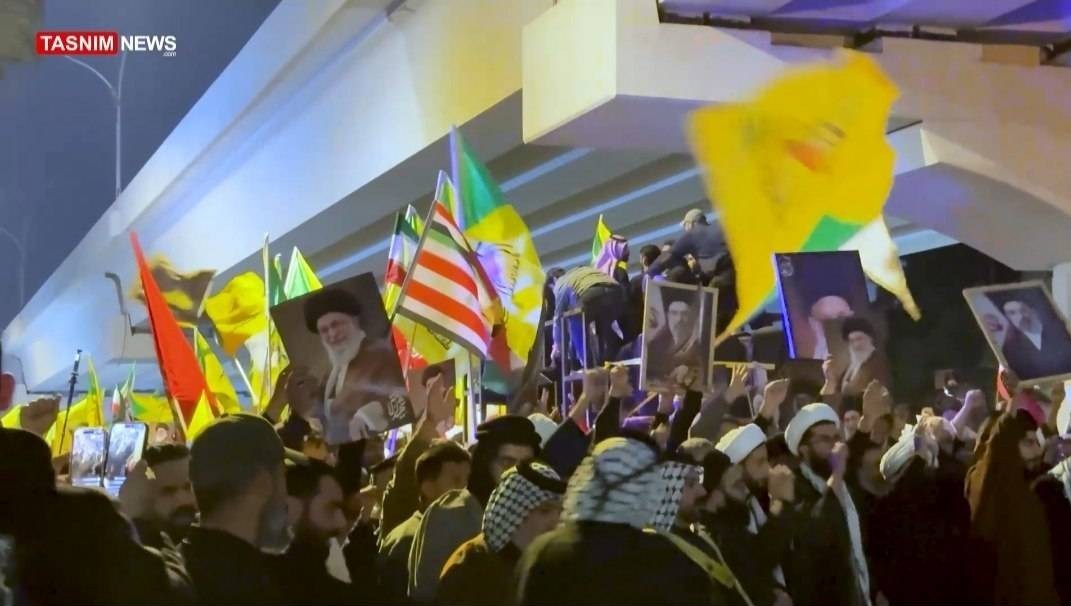 کشور عراق , بغداد , جنگ آمریکا و رژیم صهیونیستی علیه ایران , عملیات وعده صادق 4 , کشور آمریکا , رژیم صهیونیستی (اسرائیل) , 