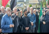 استقبال مردم کردکوی از شهید جنگ رمضان