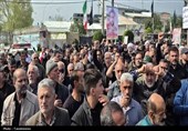 استقبال مردم کردکوی از شهید جنگ رمضان