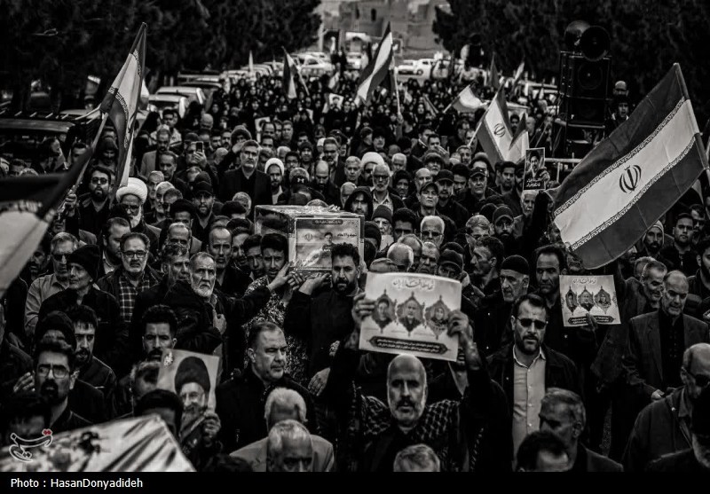 کاشان , اخبار کاشان , تشییع شهدا , تشییع , 