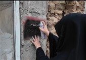 دانشجویان تبریزی پای کار شهدای جنگ رمضان